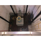 impermeabilização em poço de elevador de construção Parque Ibirapuera